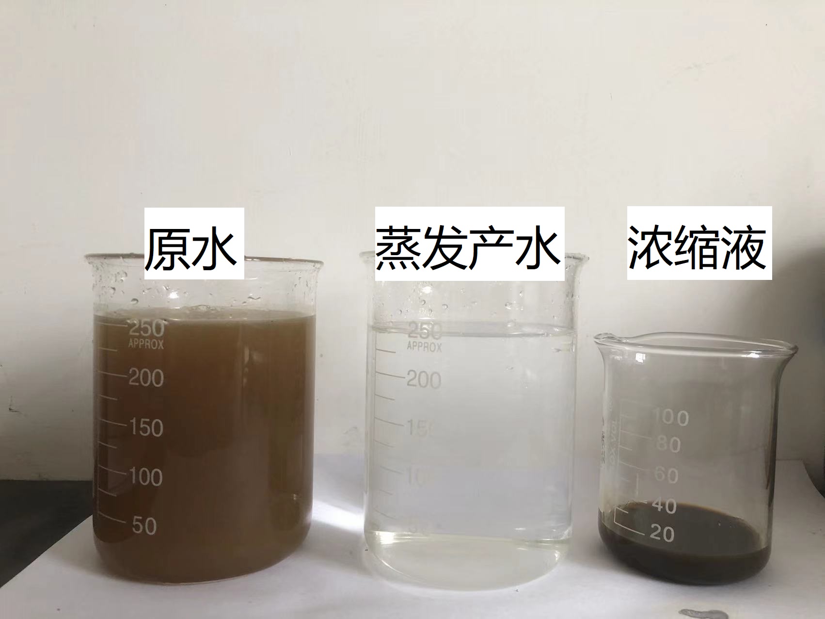 廢液濃縮減量工藝方案